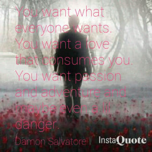 Damon Salvatore Book Quote...