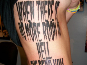 Rib tattoos for guys quotes