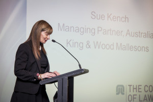 Photo Sue Kench Managing Partner of King amp Wood Mallesons