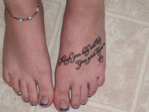 Foot Tattoo