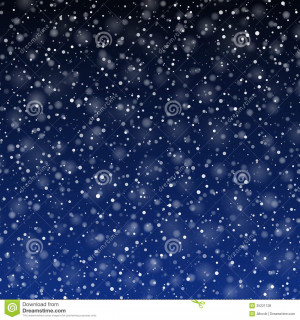 Falling Snow Background...