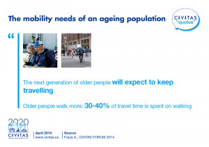 Civitas Quotes: The mobility needs of an ageing population