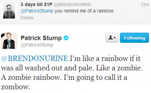 patrick stump baby