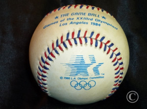 1984 Rawlings Official Olympic Games Baseball (Version 2