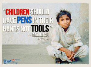 Iqbal Masih Child Labor