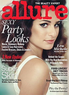 Lea Michele Picture and Quotes From Allure Magazine December 2011 ...