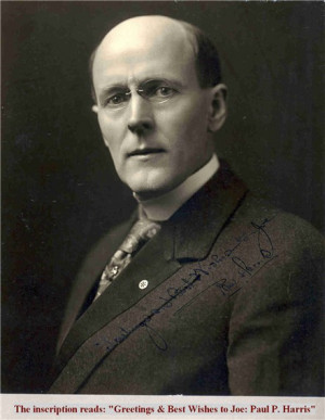 letter of paul p harris to joseph a caulder june 22 1945 paul