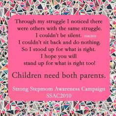 Parental Alienation Syndrome-You should be ashamed of yourself!