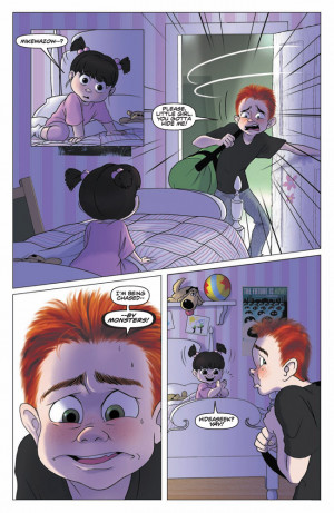 In the Monsters, Inc. comic book mini-series, Laugh Factory, when Sid ...