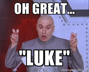 Dr. Evil Air Quotes - oh great... 