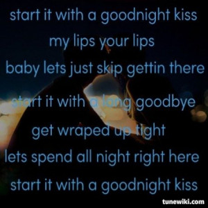 Randy Houser ~ Goodnight Kiss