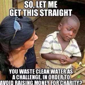The moral issues behind the Ice Bucket challenge are numerous yet ...