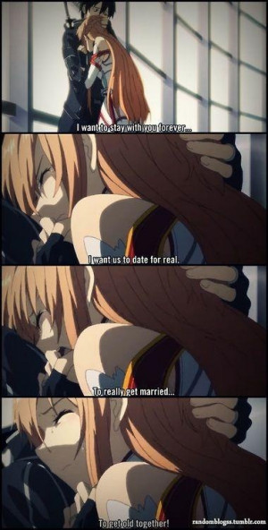 Sword Art Online If one day, i find the good guy and he tell me that ...