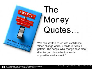 Switch Money Quotes