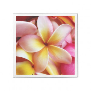 Related Pictures Pink And Yellow Tropical Plumeria Flower Hoop