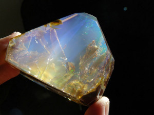 Finding the Ocean Inside of a Giant Opal