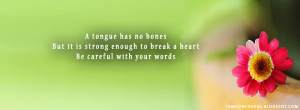 but it is strong enough - Life quotes FB Cover My India FB Covers