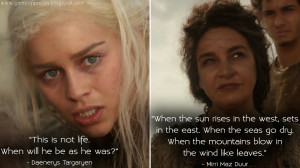 ... the wind like leaves. Daenerys Targaryen Quotes, Mirri Maz Duur Quotes