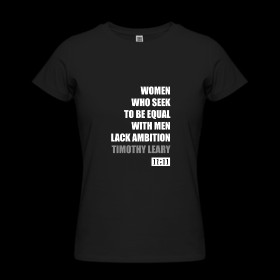 Timothy Leary Quote AA Women's T-Shirt ~ 453