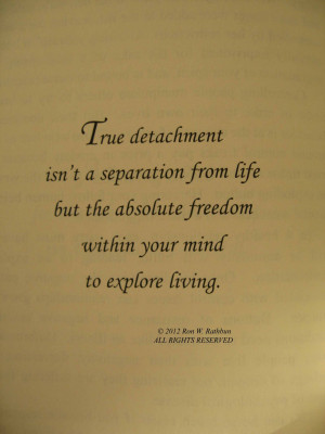 Detachment with Love Quotes
