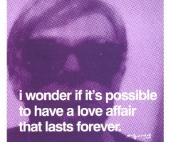 Great quote by Andy Warhol