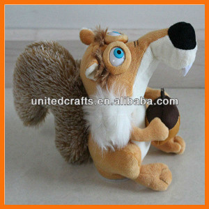 Ice Age Scrat squirrel plush toys