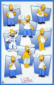 You are here: Home Movie Kids Posters The Simpsons Homer - Quotes