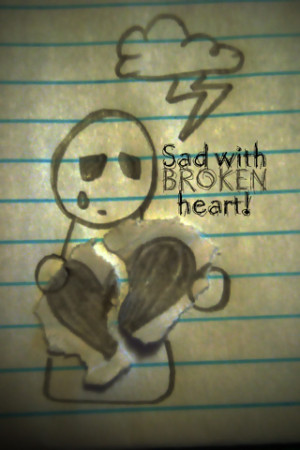 ... broken heart sad love quotes sad love sayings sleeping emo heart
