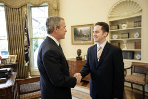 BUSH WELCOMES TEACHER OF THE YEAR
