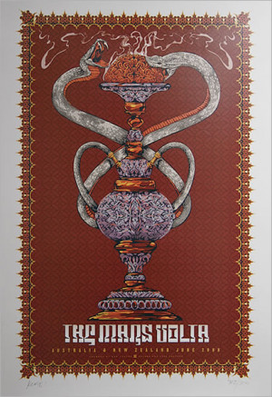 The Mars Volta, Australian Tour Poster, Australia, poster, Beyond The ...