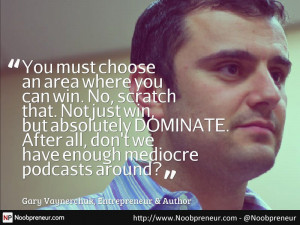 Gary Vee quote on video podcasting