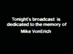 ... were hastily (and somewhat choppily) edited from that night's show