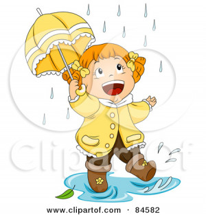 Rain And Puddle Clipart Gif
