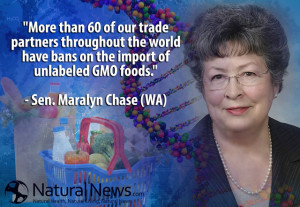 ... bans on the import of unlabeled GMO foods.