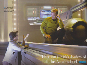 Captain Kirk & John Harrison Grace The Covers Of Empire Magazine!