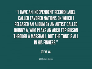 Independent Label quote #2