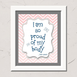am so proud of my body by Kate Winslet, Positive Quote ...