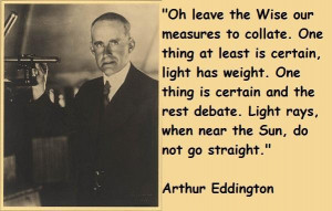 Arthur eddington famous quotes 3