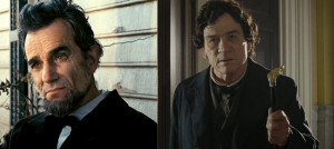 Daniel Day-lewis As Abraham Lincoln And Tommy Lee Jones As Thaddeus