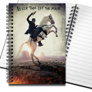 The Lone Ranger Promo Poster with Quote Notebook