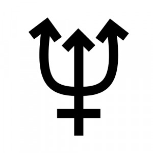 ... of the symbol, emblem, seal, sign, logo or flag: Neptune