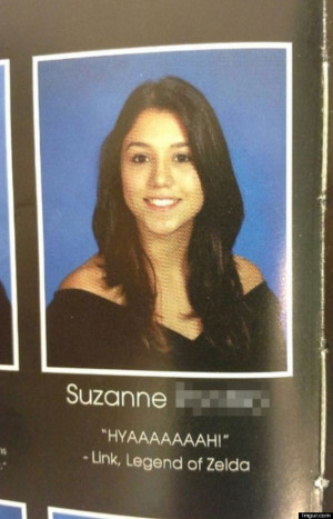 Zelda Yearbook Quote From High School Student Goes Viral (PHOTO)