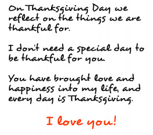 Thanksgiving Love