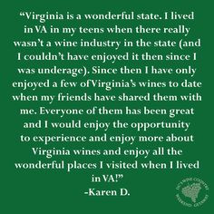 What do you love about Virginia? More