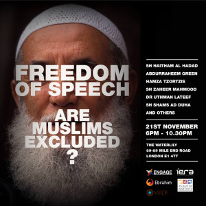 ... contemporary discussion on Freedom Of Speech – Are Muslims Excluded