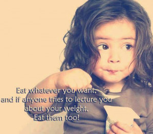 funny quotes about eating