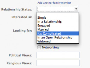 Complicated Status: it's complicated