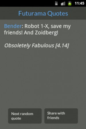 View bigger - Best Futurama Quotes for Android screenshot