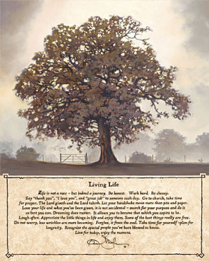 Details about Living Life Tree Bonnie Mohr 12x16, 16x20 or 22x28 inch ...