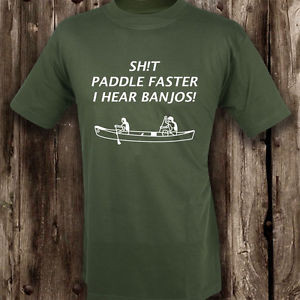 Paddle-Faster-I-Hear-Banjos-Mens-T-Shirt-Film-Quotes-Clothing ...